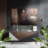 Joker Brushed Aluminum Dibond Wall Art.